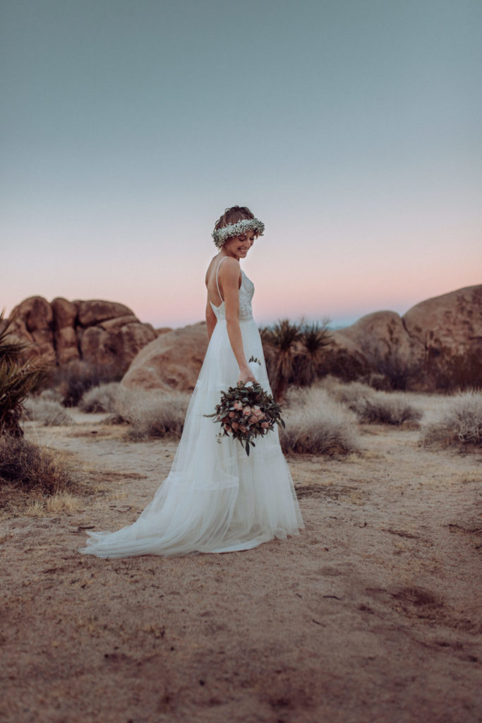 Joshua tree wedding